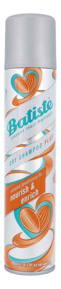 

Сухой шампунь с экстрактом миндаля Dry Shampoo Plus Nourish & Enrich 200мл