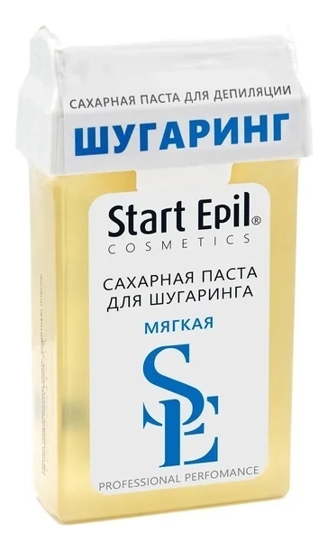 

Сахарная паста для шугаринга в картридже Start Epil 100г: Мягкая, Сахарная паста для шугаринга в картридже Start Epil 100г