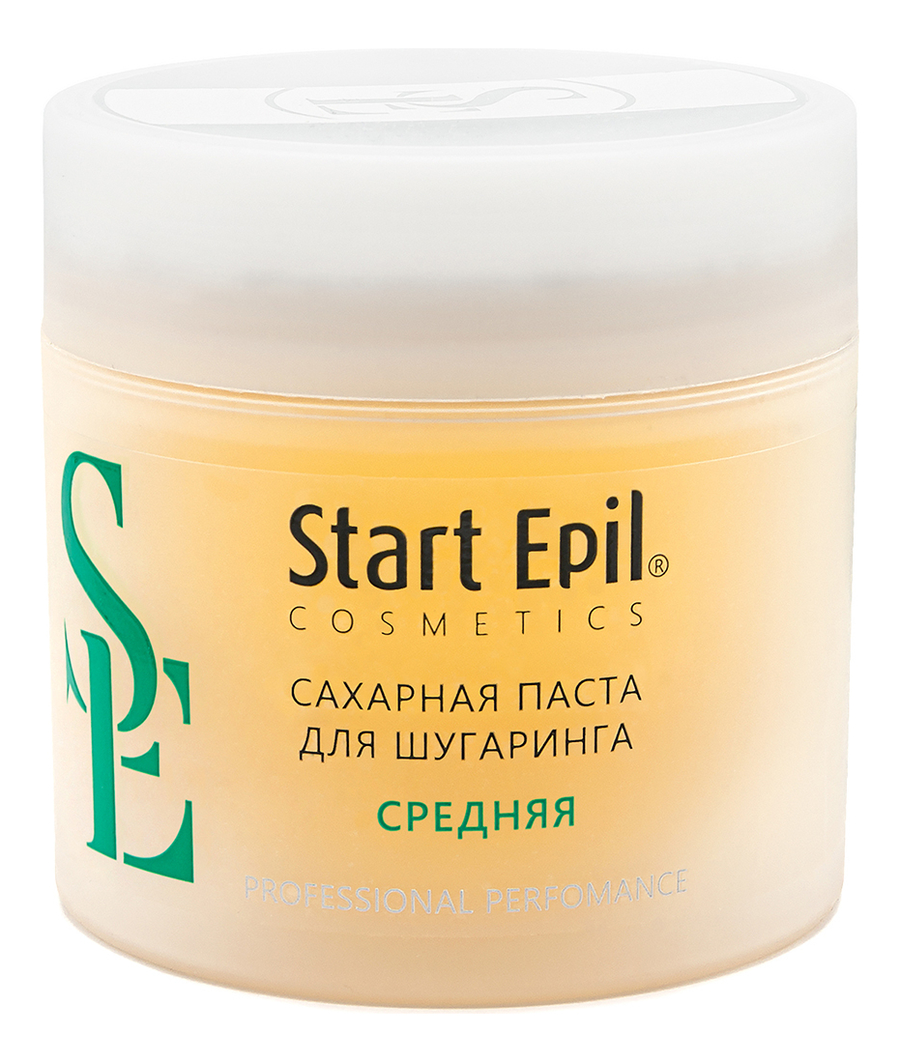 Сахарная паста для шугаринга Средняя Start Epil: Паста 400г сахарная паста для шугаринга start epil средняя 200 гр