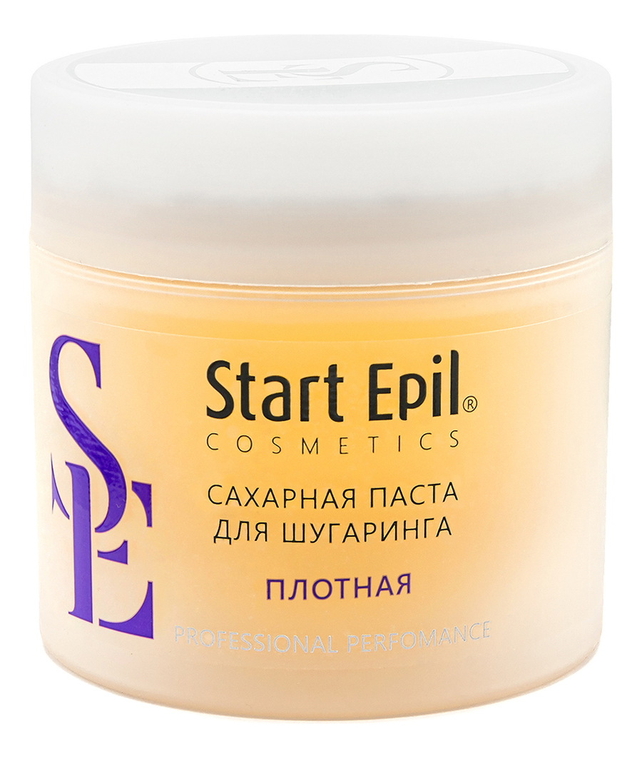 Сахарная паста для шугаринга Плотная Start Epil: Паста 400г сахарная паста для шугаринга start epil плотная 400 гр