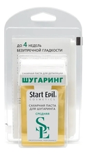 Aravia Набор для шугаринга Start Epil (сахарная паста в картридже Средняя 100г + бумажные полоски)