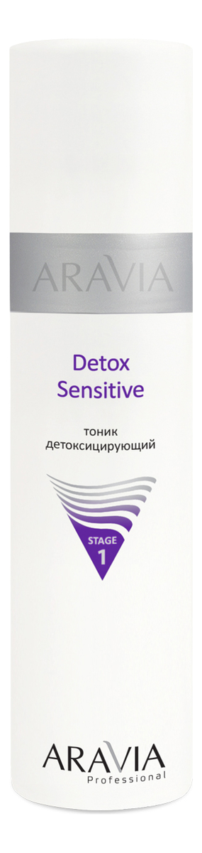цена Тоник для лица детоксицирующий Professional Detox Sensitive Stage 1 250мл: Тоник 250мл
