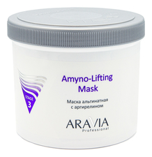 Aravia Маска для лица альгинатная с аргирелином Professional Amyno-Lifting Mask Stage 3 550мл