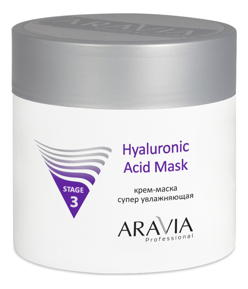 Крем-маска для лица супер увлажняющая Professional Hyaluronic Acid Mask Stage 3 300мл