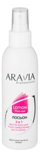 Aravia Лосьон 2 в 1 для замедления роста и против врастания волос с фруктовыми кислотами Professional Lotion Post-Epil 150мл