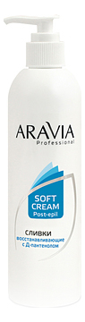 

Сливки восстанавливающие для лица и тела с Д-пантенолом Professional Soft Cream Post-Epil 300мл