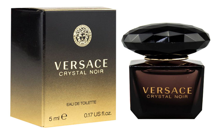 Crystal Noir: туалетная вода 5мл versace bright crystal absolu 90