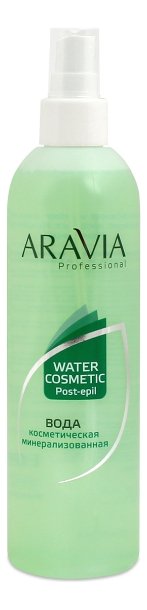 

Вода косметическая минерализованная с мятой и витаминами Professional Water Cosmetic Post-Epil 300мл