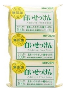 

Туалетное мыло на основе натуральных компонентов Additive Free Soap 3*108г