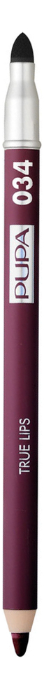 

Карандаш для губ с аппликатором True Lips Pencil 1,2г: 034 Red Plum, Карандаш для губ с аппликатором True Lips Pencil 1,2г