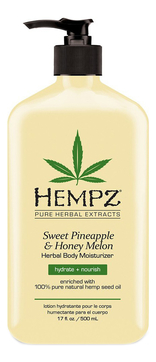 Увлажняющее молочко для тела Sweet Pineapple Honey Melon Herbal Body Moisturizer (ананас и медовая дыня)