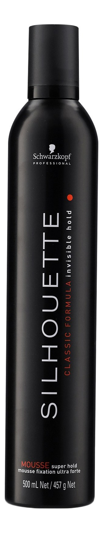 

Мусс для ультрасильной фиксации волос Silhouette Super Hold Mousse 500мл