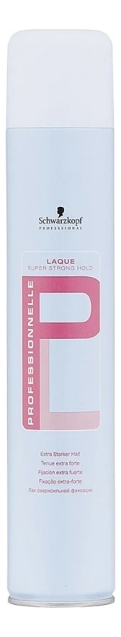 

Лак для укладки волос Professionnelle Laque Super Strong Hold 500мл