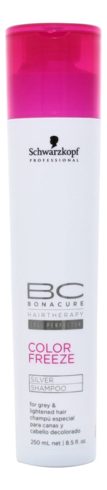 

Шампунь придающий серебристый оттенок волосам BC Color Freeze Silver Shampoo: Шампунь 250мл, Шампунь придающий серебристый оттенок волосам BC Color Freeze Silver Shampoo