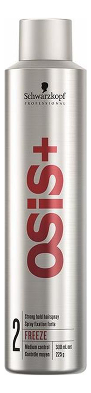 

Лак для сильной фиксации волос Osis+ Freeze: Лак 300мл, Лак для сильной фиксации волос Osis+ Freeze