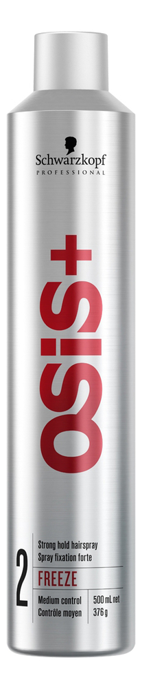 

Лак для сильной фиксации волос Osis+ Freeze: Лак 500мл, Лак для сильной фиксации волос Osis+ Freeze