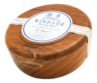 Купить Твердое мыло для бритья в чаше из палисандра Shaving Bowl 100г: Windsor (цитрус), D.R.Harris