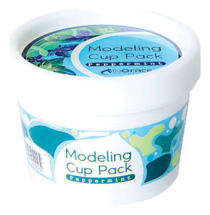 Альгинатная маска с экстрактом перечной мяты Peppermint Modeling Cup Pack 15г уход за лицом inoface маска альгинатная с экстрактом перечной мяты