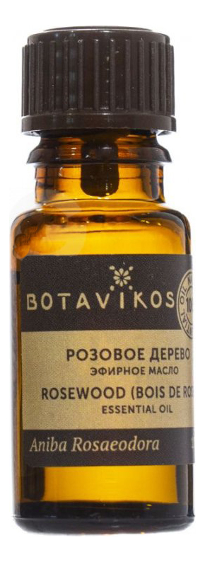 Эфирное масло Розовое дерево 100% Aniba Rosaeodora 10мл