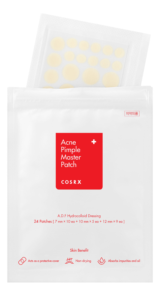 Патчи для проблемной кожи лица Acne Pimple Master Patch 24шт патчи для лица cosrx гидроколлоидные патчи для прыщей acne pimple master patch