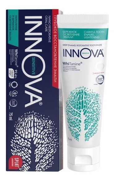 

Зубная паста Бережное осветление эмали INNOVA Sensetive 75мл