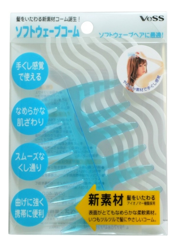 

Гребень для волос Волна Soft Wave Comb