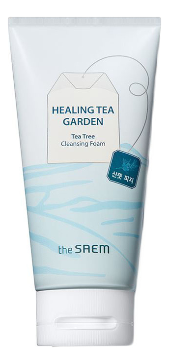 цена Пенка очищающая с экстрактом чайного дерева Healing Tea Garden Tea Tree Cleansing Foam: Пенка 150мл