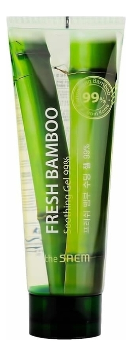 

Гель для тела с экстрактом бамбука Fresh Bamboo Soothing Gel 99%: Гель 250мл (в тубе), Гель для тела с экстрактом бамбука Fresh Bamboo Soothing Gel 99%