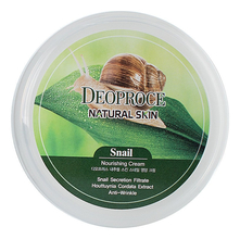 Deoproce Крем для лица и тела с улиточным экстрактом Natural Skin Snail Nourishing Cream 100г