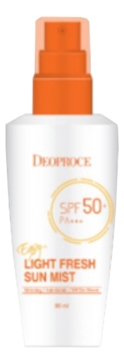 

Мист для лица и тела солнцезащитный Easy Light Fresh Sun Mist SPF50+ PA+++ 80мл