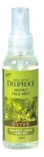 Deoproce Мист для лица увлажняющий Well-Being Hydro Face Mist Olive 100мл