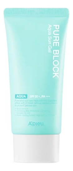 

Солнцезащитный гель для лица Pure Block Aqua Sun Gel SPF50+ PA+++ 50мл