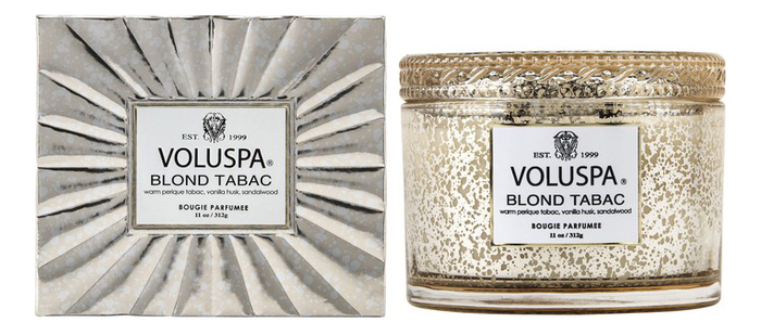 

Ароматическая свеча Blond Tabac (теплый табак): свеча в подарочной коробке 312г, Ароматическая свеча Blond Tabac (теплый табак)