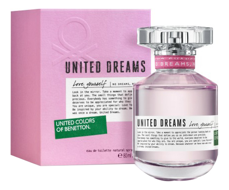 

United Dreams Love Yourself: туалетная вода 80мл, United Dreams Love Yourself