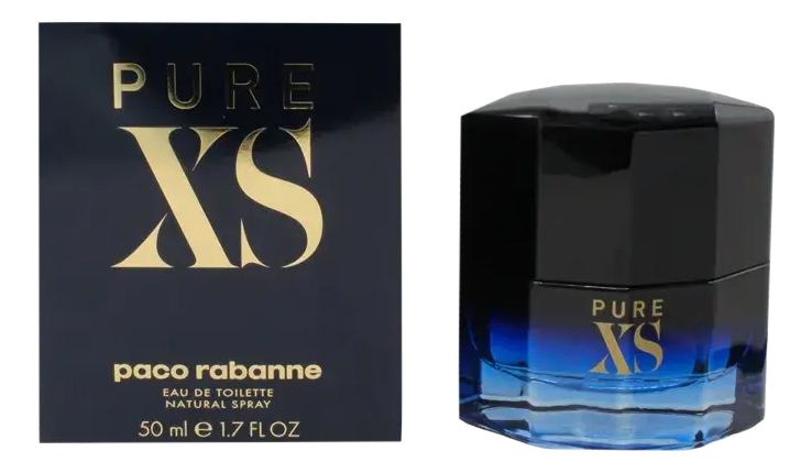 Pure XS: туалетная вода 50мл paco rabanne pure xs for him 50