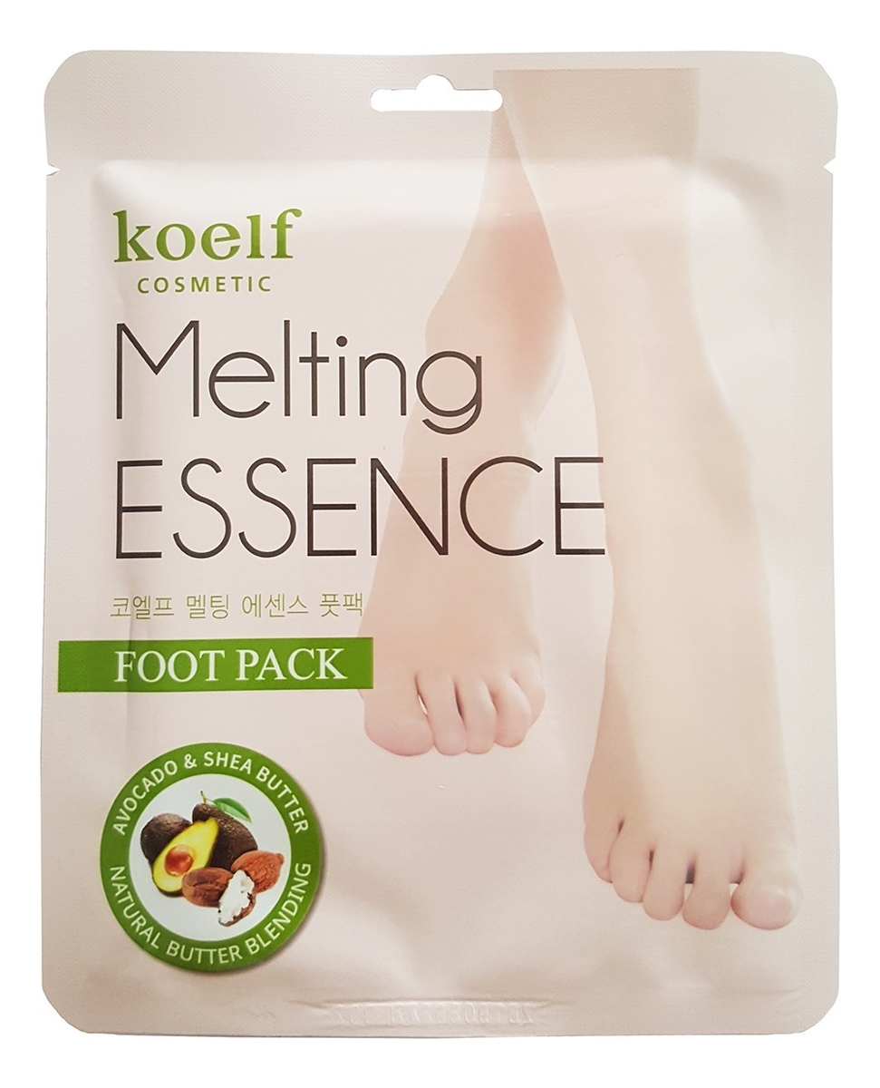 Маска-носочки смягчающие для ног Melting Essence Foot Pack: Маска 16г маска носочки dry essence foot pack маска носочки 1 пара