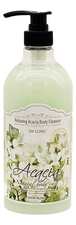 3W CLINIC Гель для душа Natural Care Relaxing Body Cleanser Acacia 1000мл (акация)