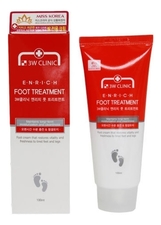 3W CLINIC Крем для ног Enrich Foot Treatment 100мл