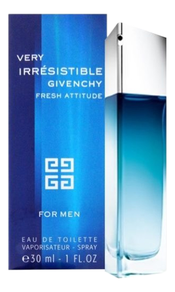 Very Irresistible Fresh Attitude For men: туалетная вода 30мл challenge re fresh men туалетная вода 30мл
