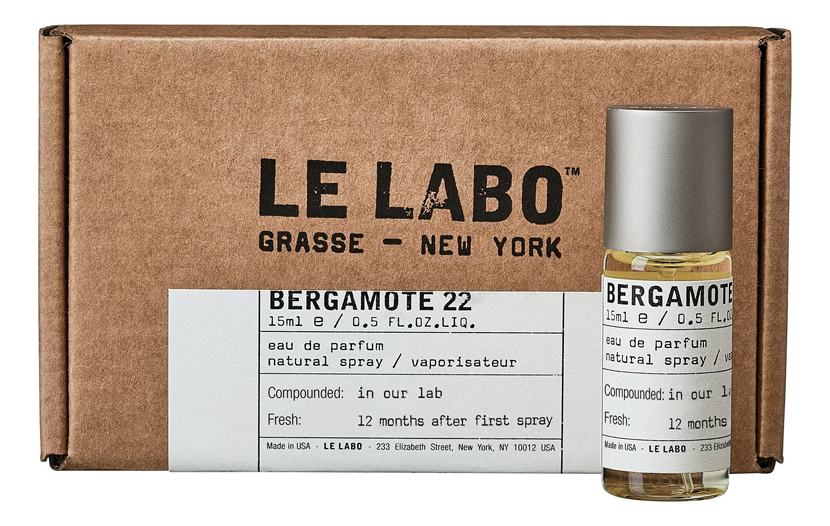 Bergamote 22: парфюмерная вода 15мл