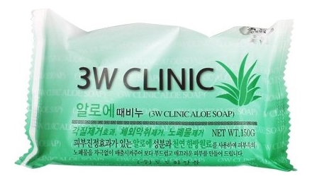 

Мыло с экстрактом алоэ вера Aloe Soap 150г