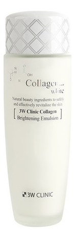 

Осветляющая эмульсия для лица с коллагеном Collagen White Whitening Brightening Emulsion 150мл