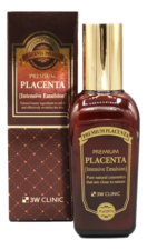 3W CLINIC Эмульсия для лица с экстрактом плаценты Premium Placenta Intensive Emulsion 145мл