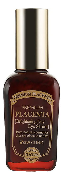 Купить Сыворотка для век антивозрастная Premium Placenta Brightening Day Eye Serum 50мл, 3W CLINIC