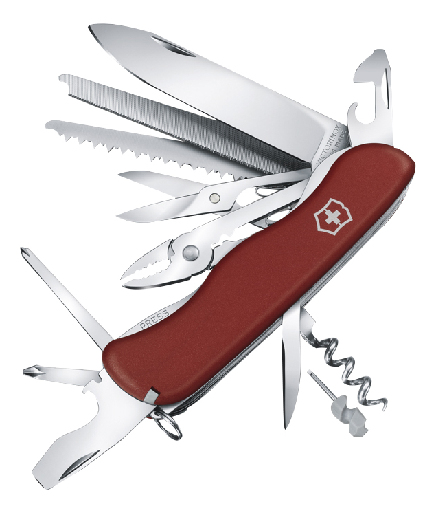 Нож перочинный WorkChamp 111мм 21 функция (красный) от Randewoo