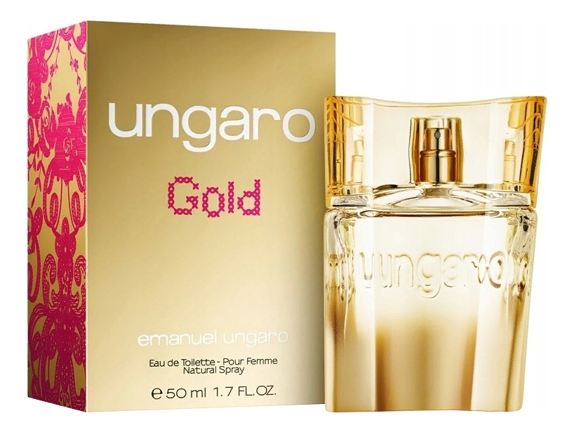 

Ungaro Gold: туалетная вода 50мл, Ungaro Gold
