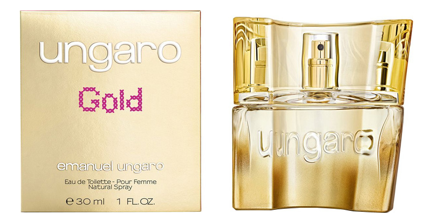 

Ungaro Gold: туалетная вода 30мл, Ungaro Gold