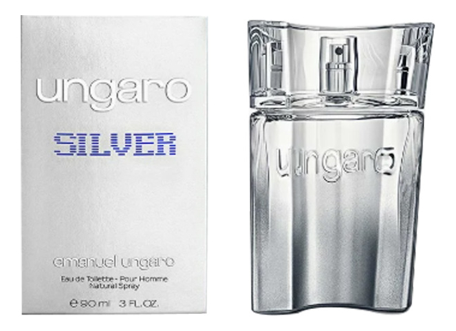 

Ungaro Silver: туалетная вода 90мл, Ungaro Silver