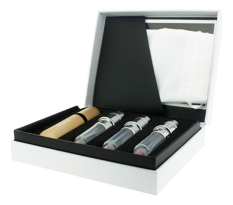 

Набор Classic Refillable Perfume Spray (сменная капсула 3*5мл + футляр): Gold, Набор Classic Refillable Perfume Spray (сменная капсула 3*5мл + футляр)