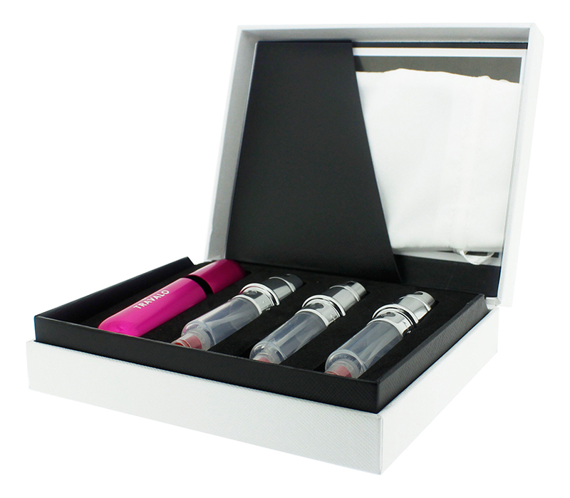 Набор Classic Refillable Perfume Spray (сменная капсула 3*5мл + футляр): Hot Pink